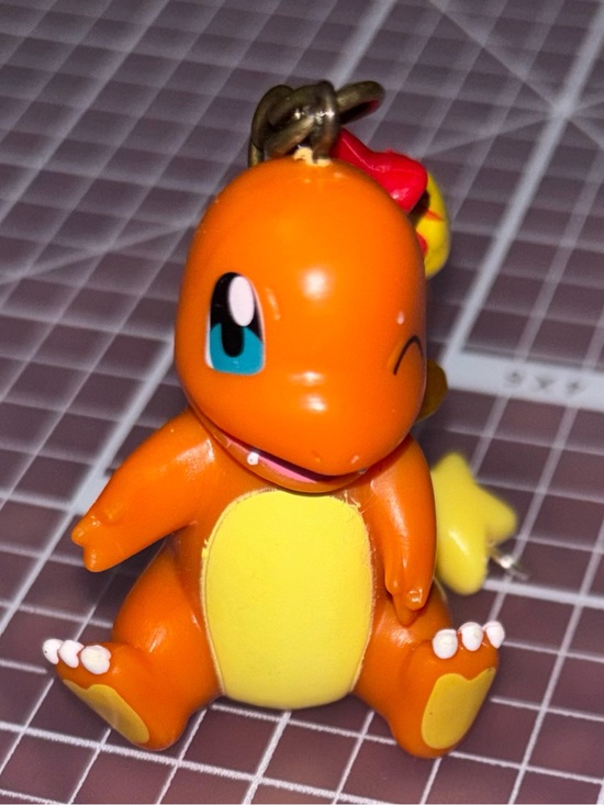 Pokemon Accessories - Handmade Charmander Keychain